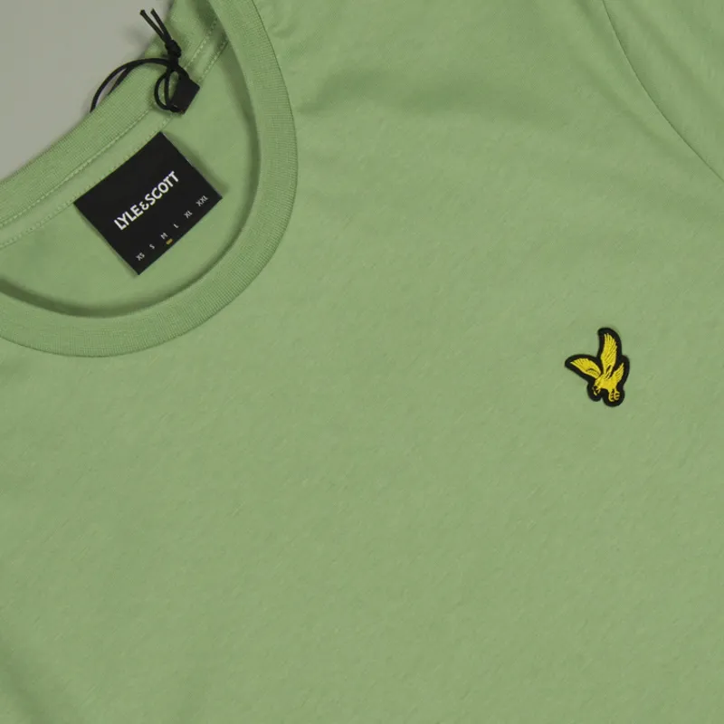 Lyle and Scott Plain T-Shirt - Glencoe Green-1